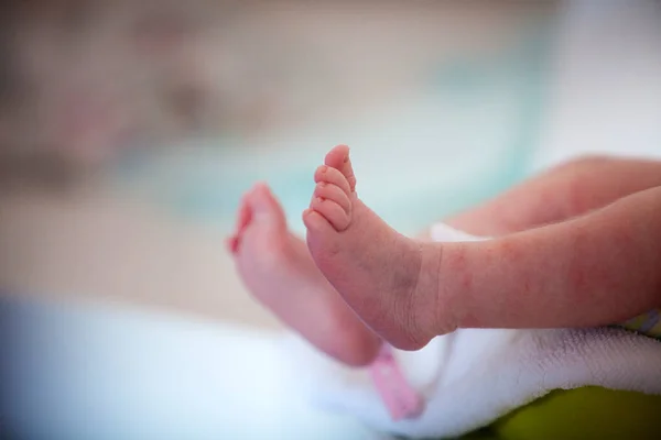 Baby Foot Level Neonatal Unit Hospital France — Stok fotoğraf
