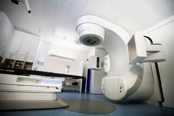 Device Radiotherapeutic Treatment Allowing Stereotaxic Radiotherapy Monitoring Tumor Irradiation — Foto Stock