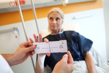 Pain scale. healthcare and medical concept