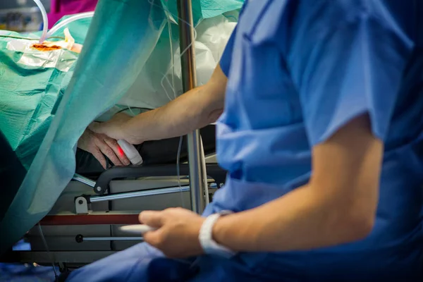 Hypnosis Operating Room Allows Local Anesthesia Performed Instead General Anesthesia — Stockfoto