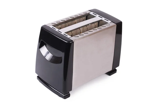 Silver toaster isolated on white background — Stock Photo, Image