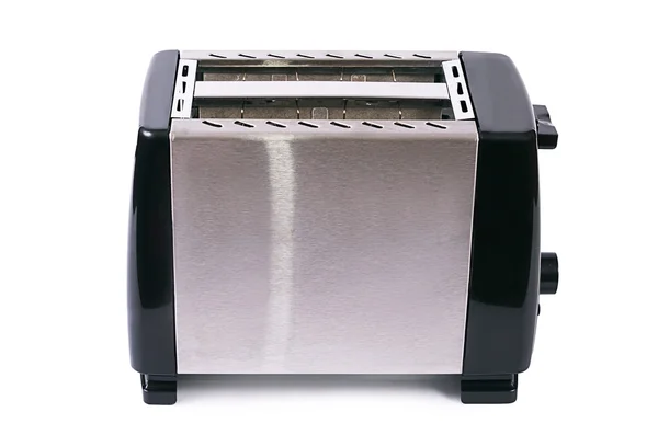 Silver toaster isolated on white background — Stock Photo, Image