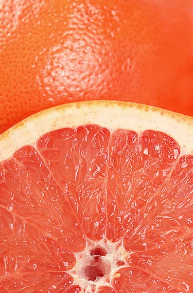 Frische Grapefruit als Hintergrund — Stockfoto