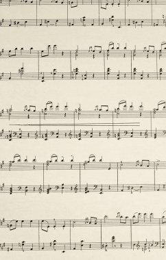 müzik sayfası - arka plan sanat
