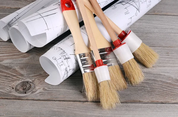 arka planda Ev projeler