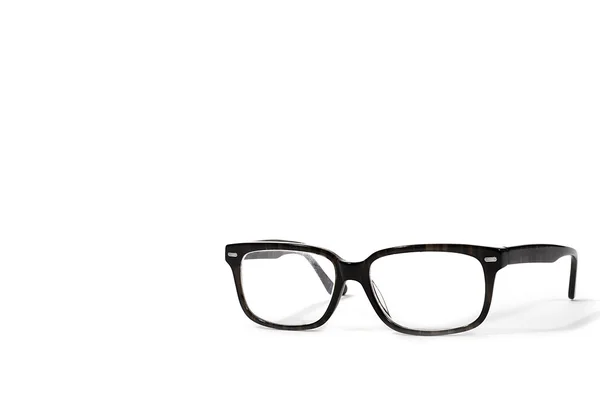 对老式眼眼镜白色背景 — 图库照片
