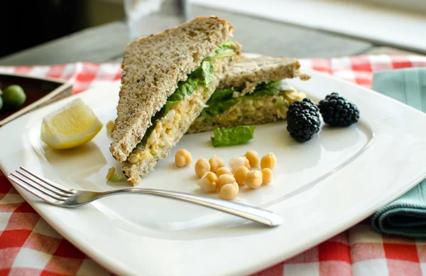 Ensalada de garbanzos — Foto de Stock