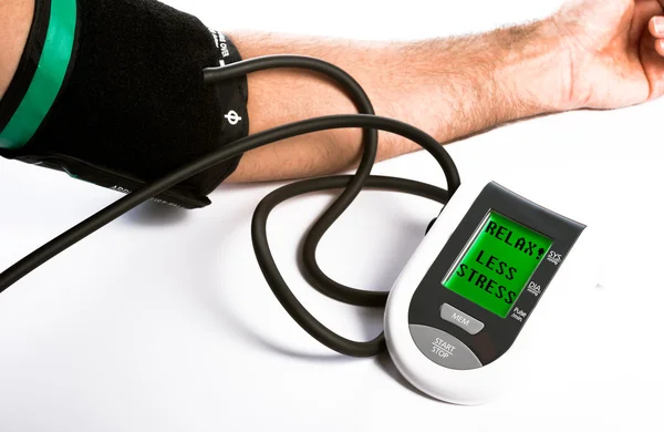Sledování krevního tlaku — Stock fotografie