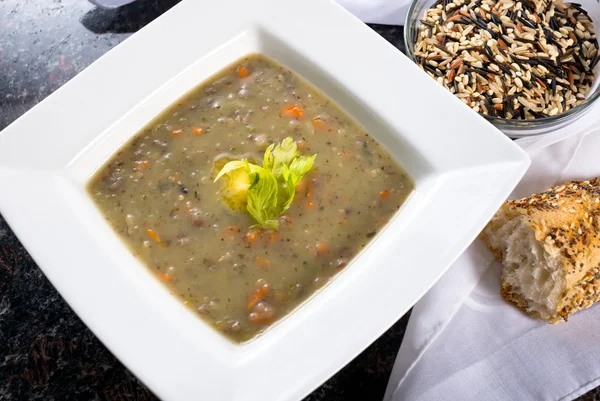 Dziki ryż zupa — Zdjęcie stockowe