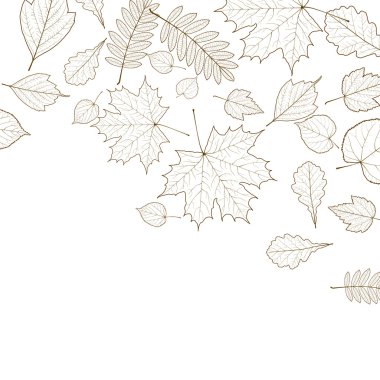 sonbahar renk arka plan şablonu bırakır.