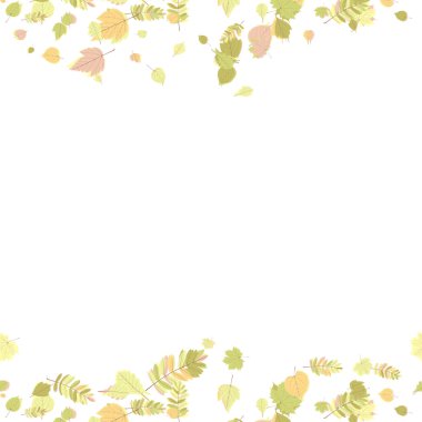 Kusursuz sonbahar yaprakları deseni.