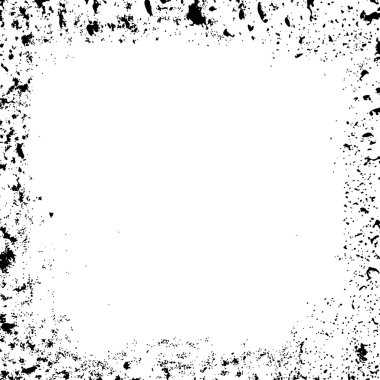 Grunge çerçeve şekil.