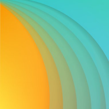 arka plan mavi kağıdı eğrileri ile.