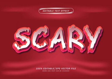 Ürkütücü metin düzenlenebilir etkisi