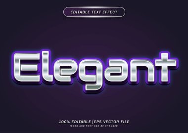 Lüks zarif metin düzenleme efekti