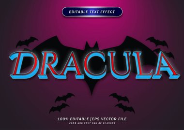 Drakula metin düzenlenebilir etkisi