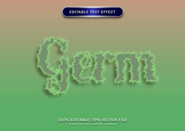 Soyut dokuya sahip mikroplu metin düzenlenebilir etkisi