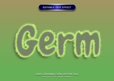 Soyut dokuya sahip mikroplu metin düzenlenebilir etkisi