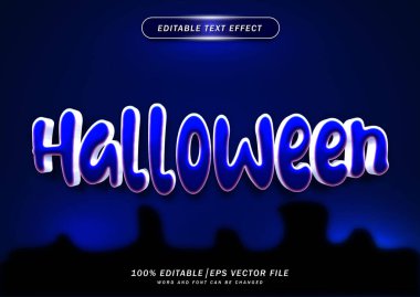 Mutlu Halloween metin efekti