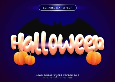 Mutlu Halloween metin efekti