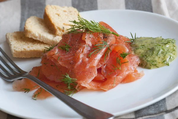 İskandinav gravlax