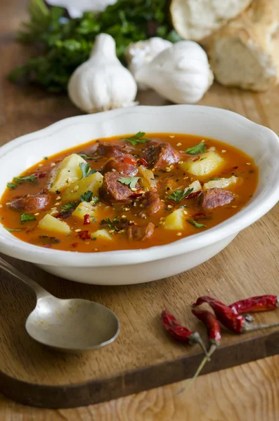 Sopa espanhola — Fotografia de Stock