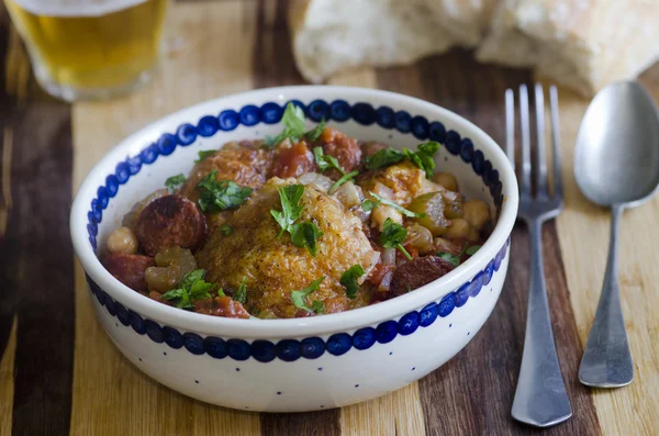 Chicken casserole — Stock Photo, Image