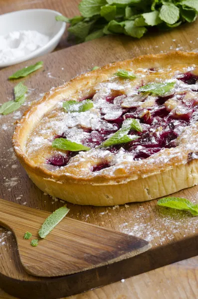 Cherry tart — Stock Photo, Image