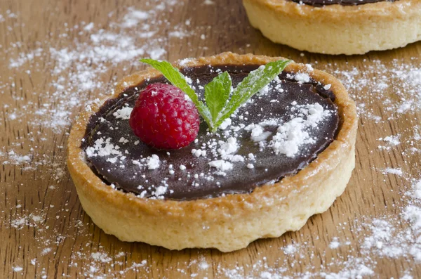 Tartes au chocolat — Photo