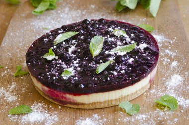 Blackcurrant Cheesecake