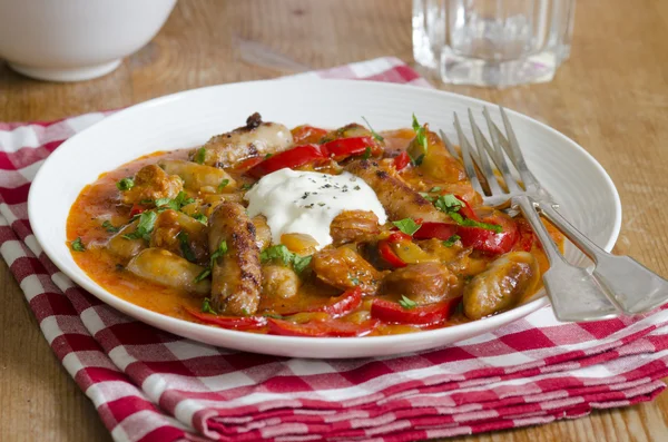 Hungarian goulash — Stock Photo, Image