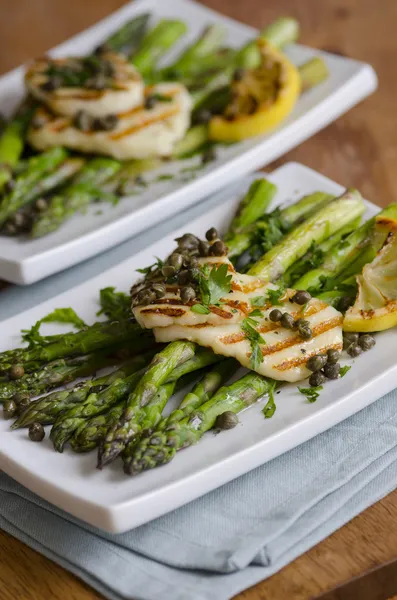 Espárragos a la plancha — Foto de Stock