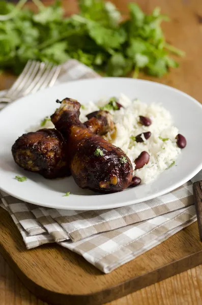 Jerk chicken — Stock Photo, Image