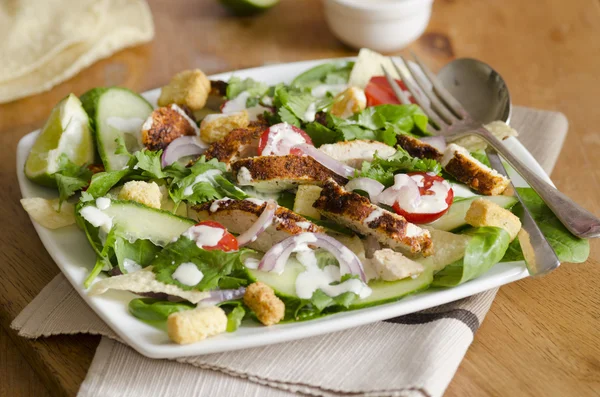 Indian chicken salad — Stock Photo, Image