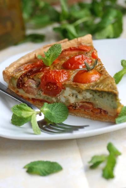 Quiche — Stock Photo, Image