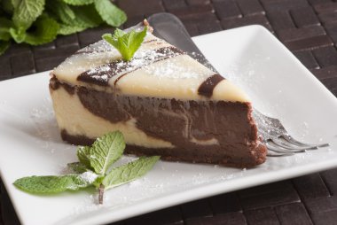 Çikolatalı cheesecake
