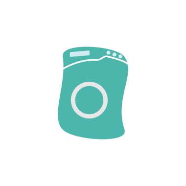 Çamaşır logo vektör şablonu