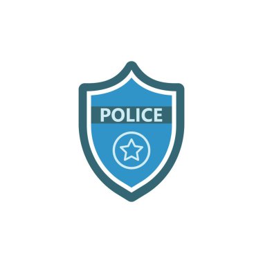 polis logo vektör illüstrasyon tasarımı