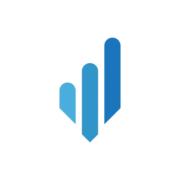 Business Finance Professionele Logo Template Vector Pictogram — Stockvector