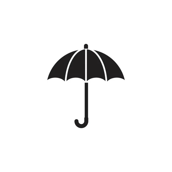 Logo Parasol Wektor Szablon Ikona Projekt — Wektor stockowy