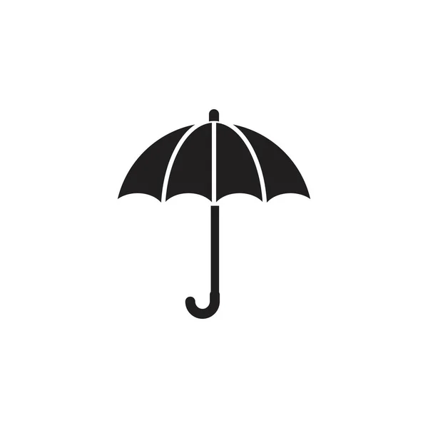 Guarda Chuva Logotipo Vetor Modelo Ícone Design —  Vetores de Stock