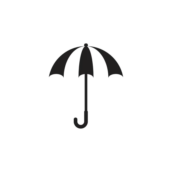 Guarda Chuva Logotipo Vetor Modelo Ícone Design —  Vetores de Stock