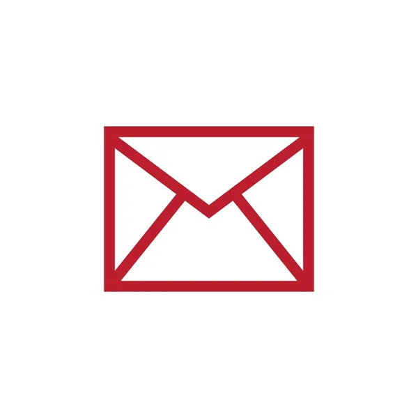 Mail Logo Vector Illustration Icon Template Design — стоковый вектор