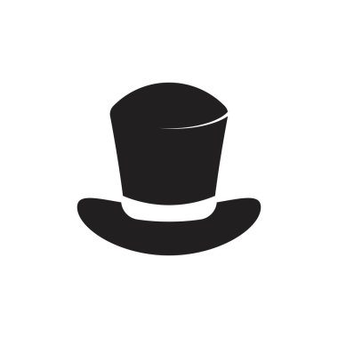 Megic hat logo vektör resimleme tasarımı