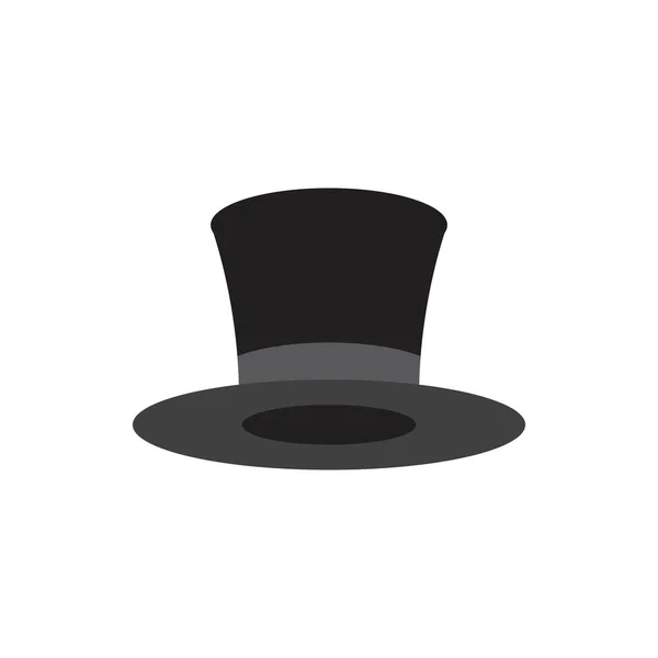 Chapeau Megic Logo Vectoriel Icône Illustration Design — Image vectorielle