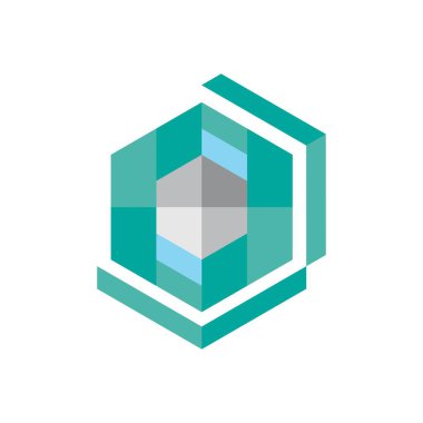 Küp iş vektör simgesi çizimi