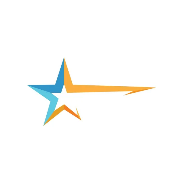 Návrh Vektorové Ikony Symbolu Star Logo — Stockový vektor