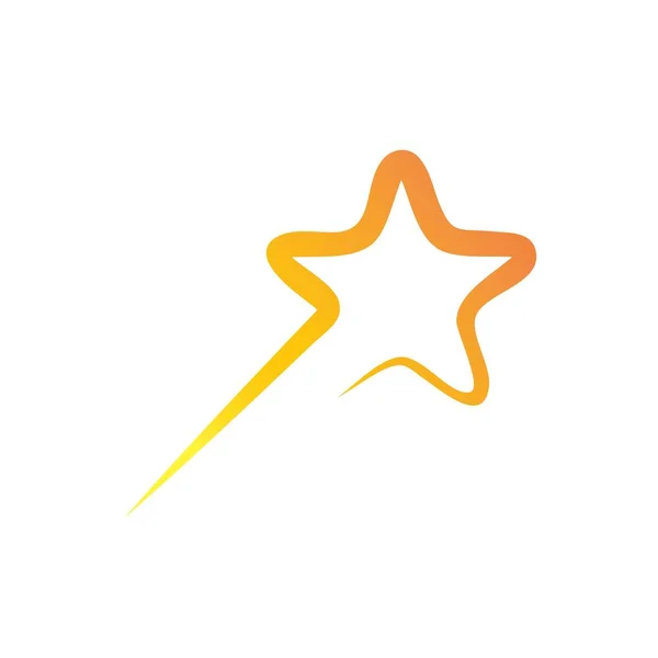 Star Logo Plantilla Vector Icono Ilustración Diseño Ilustraciones de stock libres de derechos