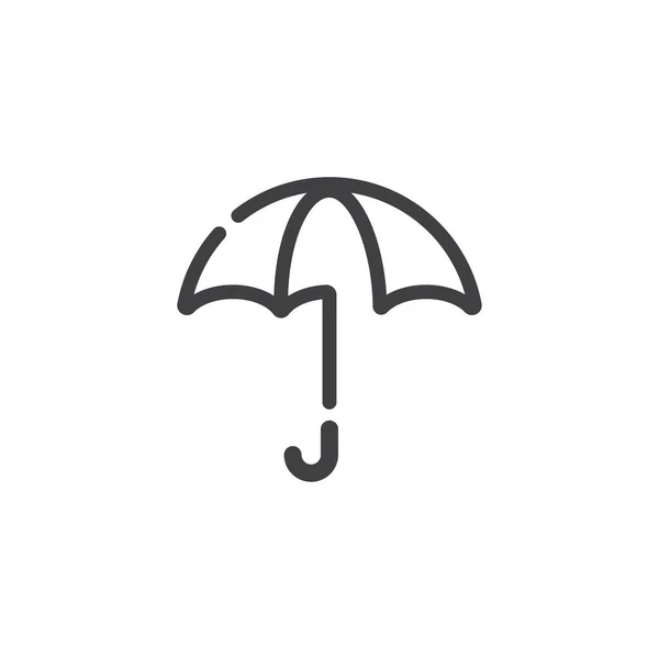 Дизайн Иконки Вектора Логотипа Зонтика — стоковый вектор
