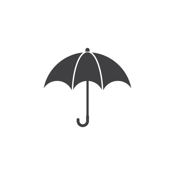 Paraplylogotyp Vektor Mall Ikon Design — Stock vektor